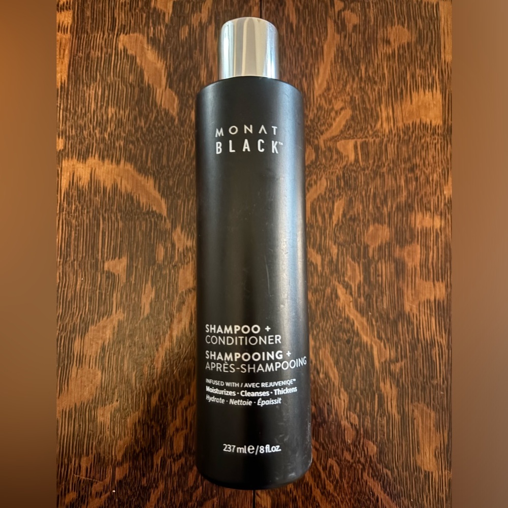 Monet Black Shampoo and Conditioner